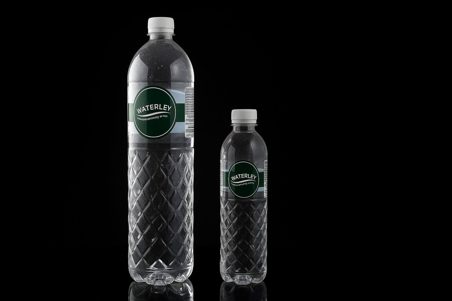 Waterley custom label water bottle hero